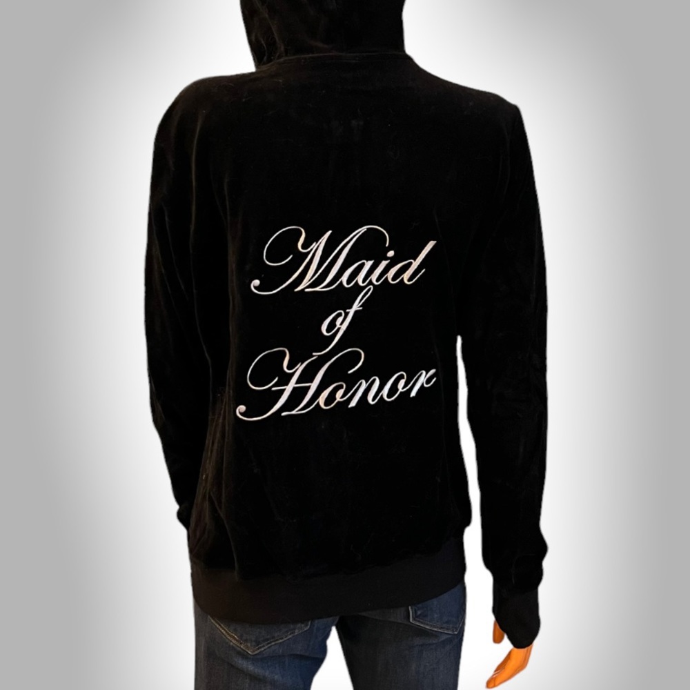 MAID OF HONOR Velvet Track Suit / Matching Lounge Set